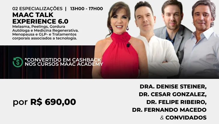 Banner do curso MAAC Talk Experience 6.0